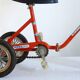 Foldable child tricycle Mercier orange vintage 70s