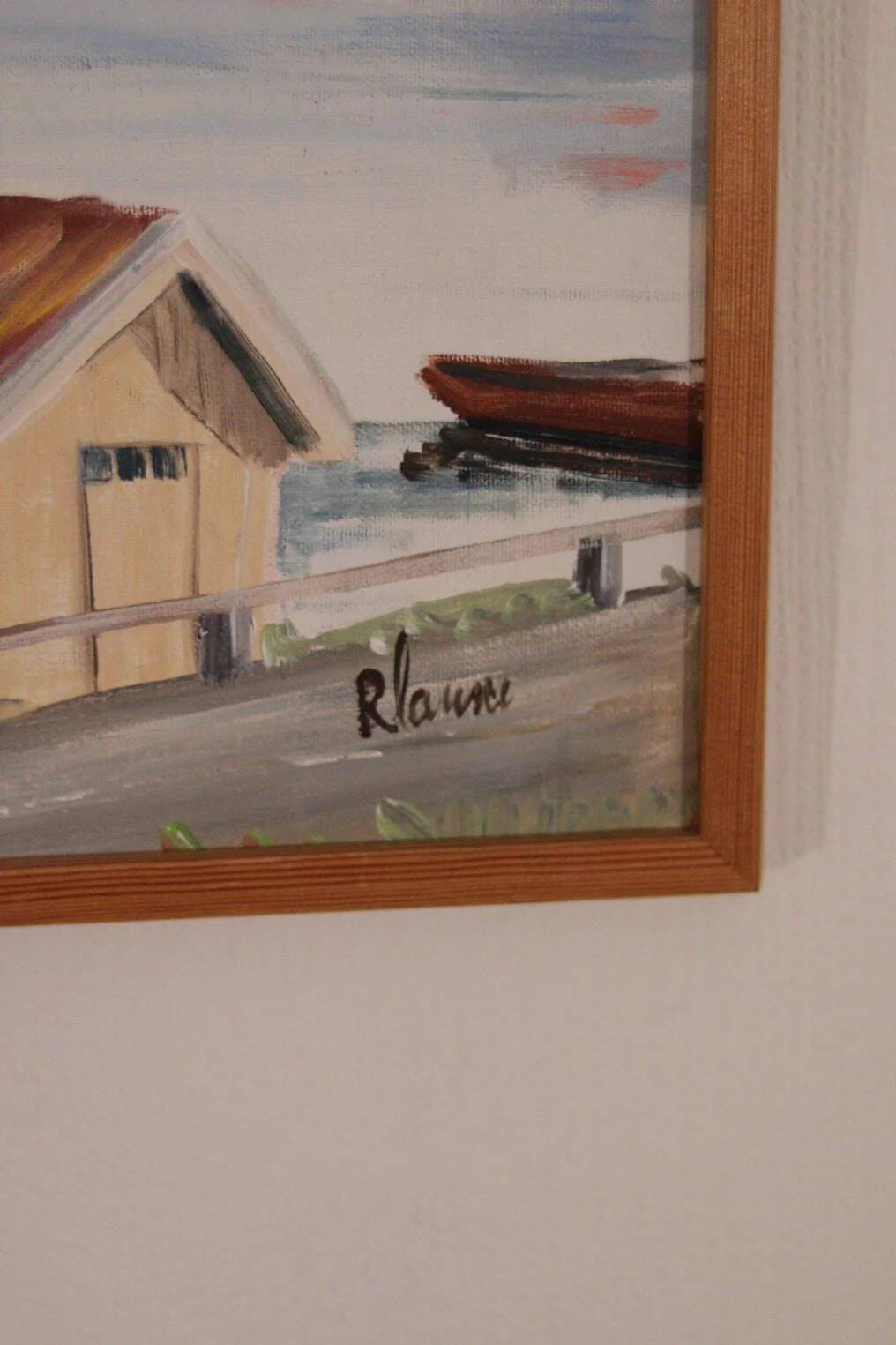 « Vue du port » par Rita Hansen