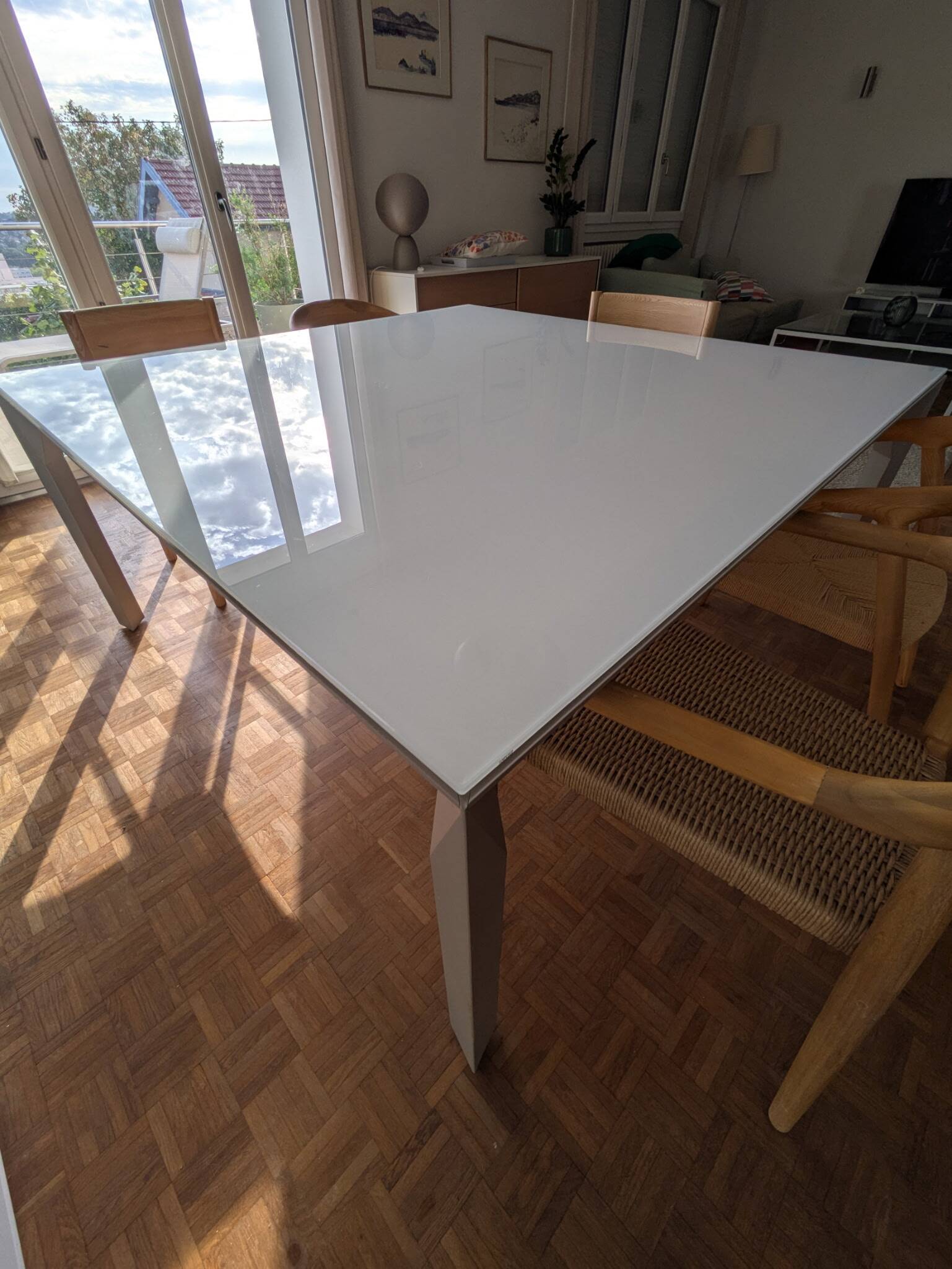 Table verre Bontempi