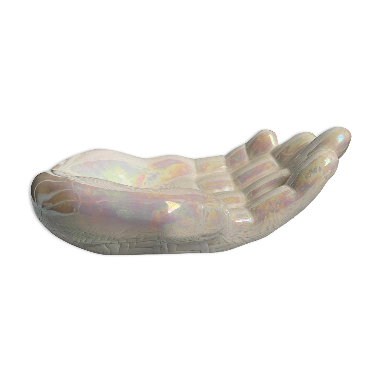 Empty ceramic hand pocket 1970