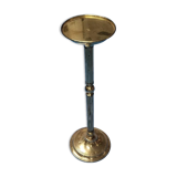 Varnished brass column