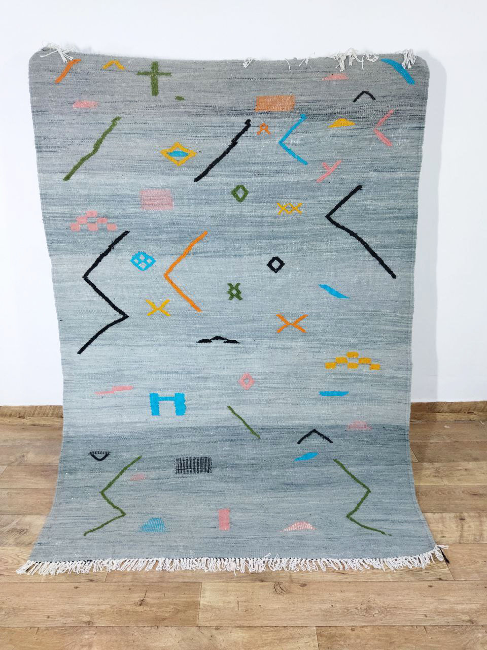 Kilim moroccan berber carpet 208x149cm