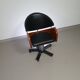 4 x '80s Italian barber chair, height adjustable