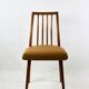 Camel Brown Natural Leather Dining Chair, 1970s