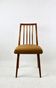 Camel Brown Natural Leather Dining Chair, 1970s