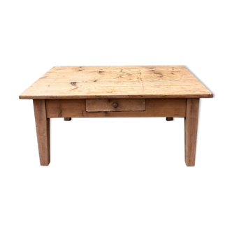 Table basse bois rustique