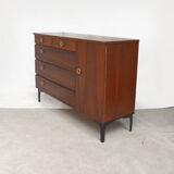 Entrance cabinet brass handles, 1960