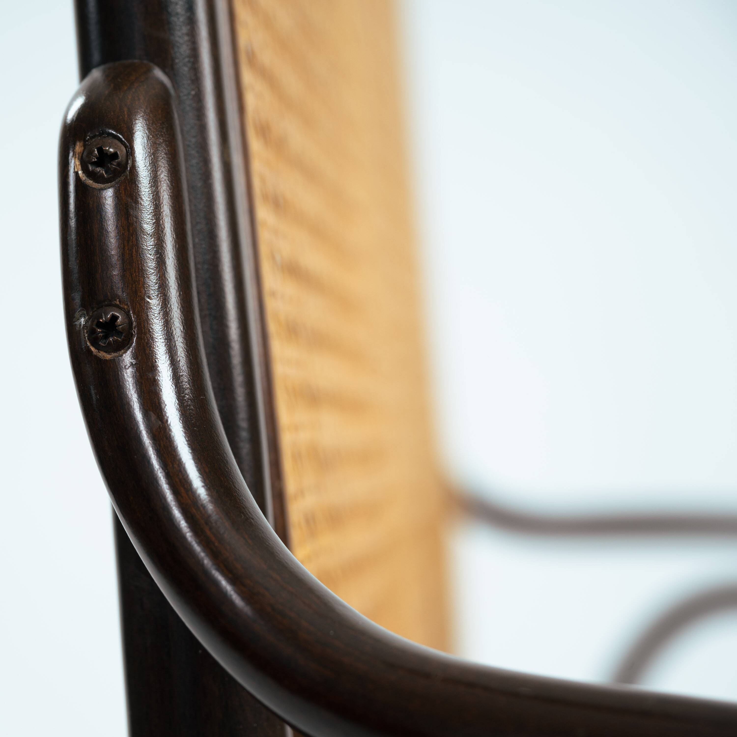 Thonet bench vienna straw Long John sofa, Vienna 1920s