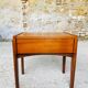 Vintage Scandinavian teak bedside table circa 1960's