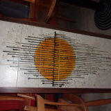 Ceramic coffee table by Jean d'Asti, 1960