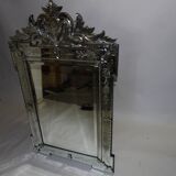 Richly decorated Venetian mirror