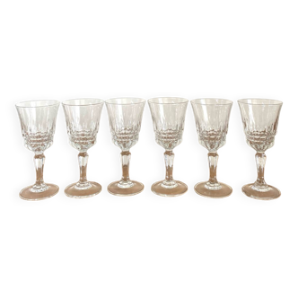 White wine glasses - vintage - Luminarc - "Empereur" model - Very good condition