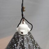 Speckled enamel conical hanging