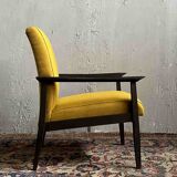 Fauteuil vintage restauré par ton (années 1960)