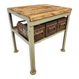 Vintage side table coffee table