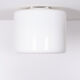 Large Prof Wilhelm Wagenfeld Opaline Pendant Lamp 1930s