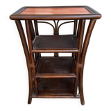 Shelf on rattan legs