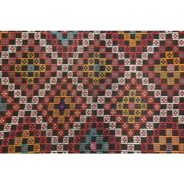 Vintage Turkish Oushak Handmade Wool Cotton Orange Area Rug 172x320