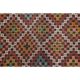 Vintage Turkish Oushak Handmade Wool Cotton Orange Area Rug 172x320