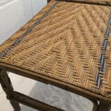 very old rattan Lounger