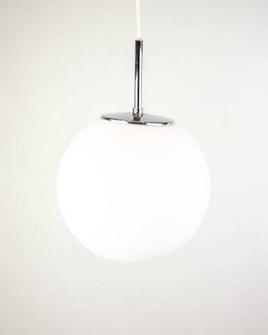 Pendant - ceiling lamp - frosted glass - spherical - Scandinavian design