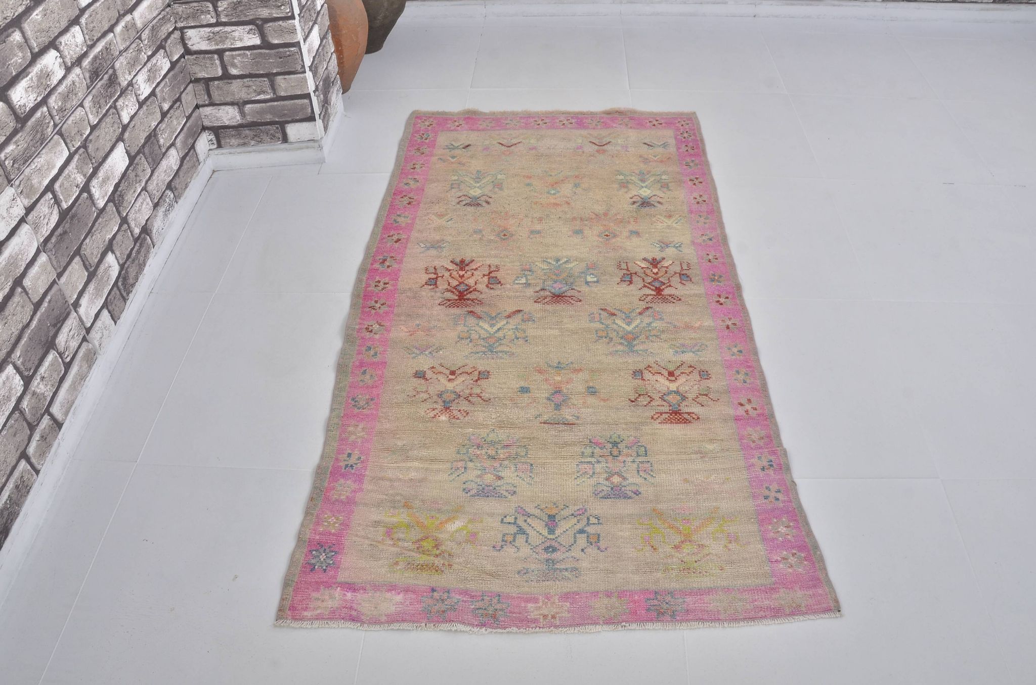 Oushak Anatolian Wool Carpet sku 1424