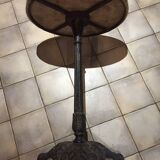 Paris bistro pedestal table 19th