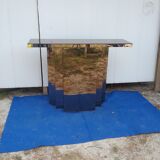 Vintage mirrored console