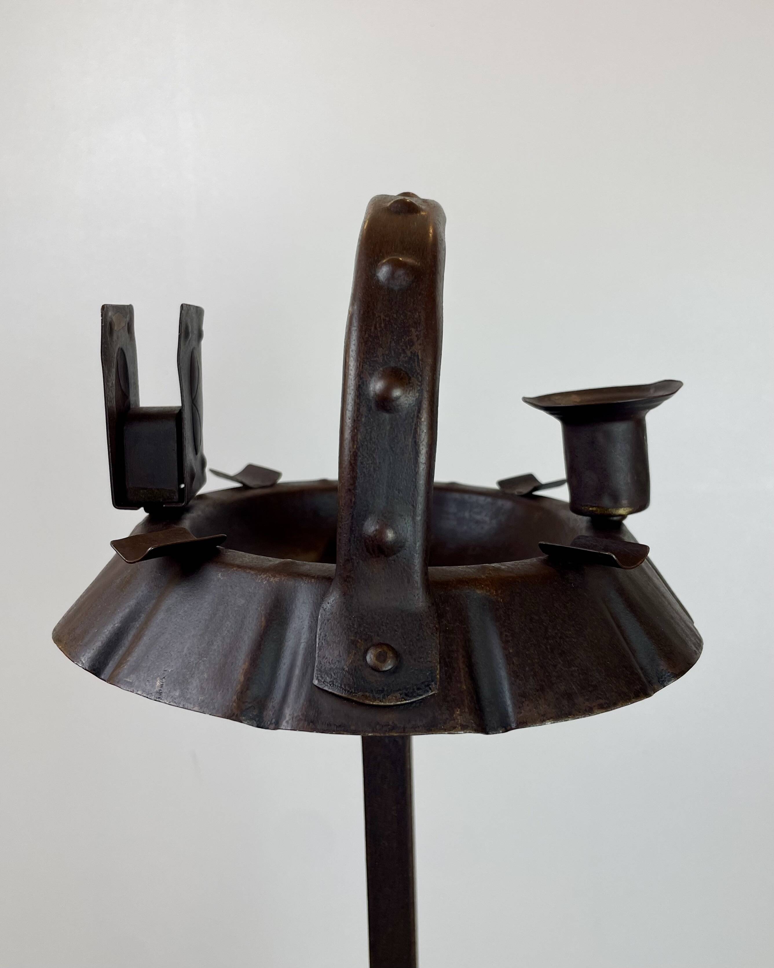 Arts & Crafts Standing Ashtray by Hugo Berger as Goberg, Germany, 1900s