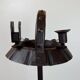 Arts & Crafts Standing Ashtray by Hugo Berger as Goberg, Germany, 1900s