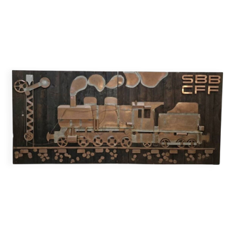 Swiss Railway Wall Panels