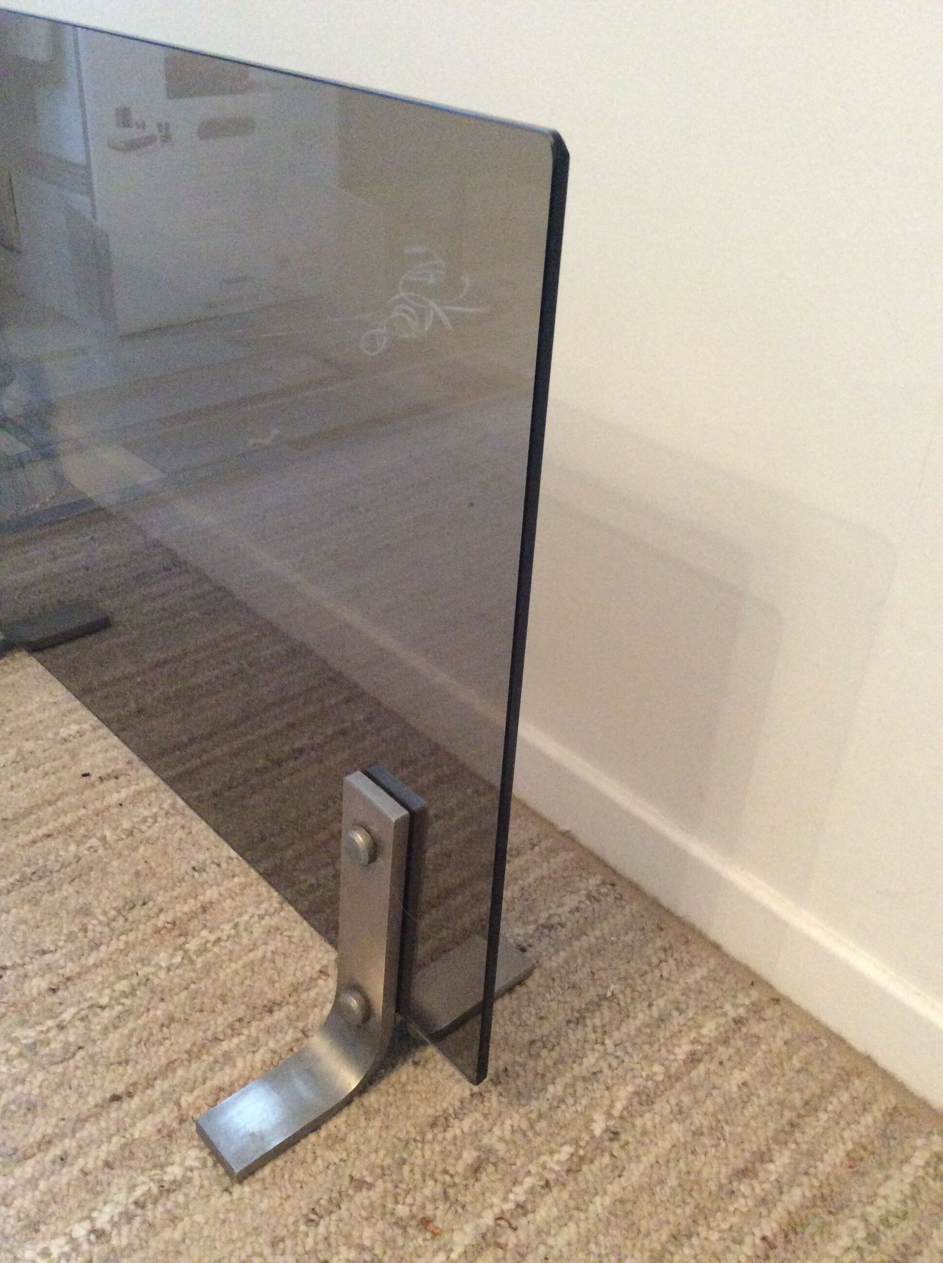 Vintage fireplace firewall from the 70s