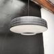 Vintage glass pendant light