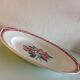 Round dish decor Cibon des faienceries de Sarreguemines and Digoin / vintage 60s