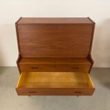 Danish mid-century Secretary by Arne Wahl Iversen teak 60s
