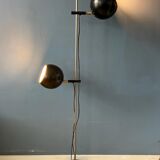 Lampadaire vintage en forme d'œil noir du milieu du siècle