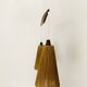 Teakwood and Sisal Pendant Lamp by Temde