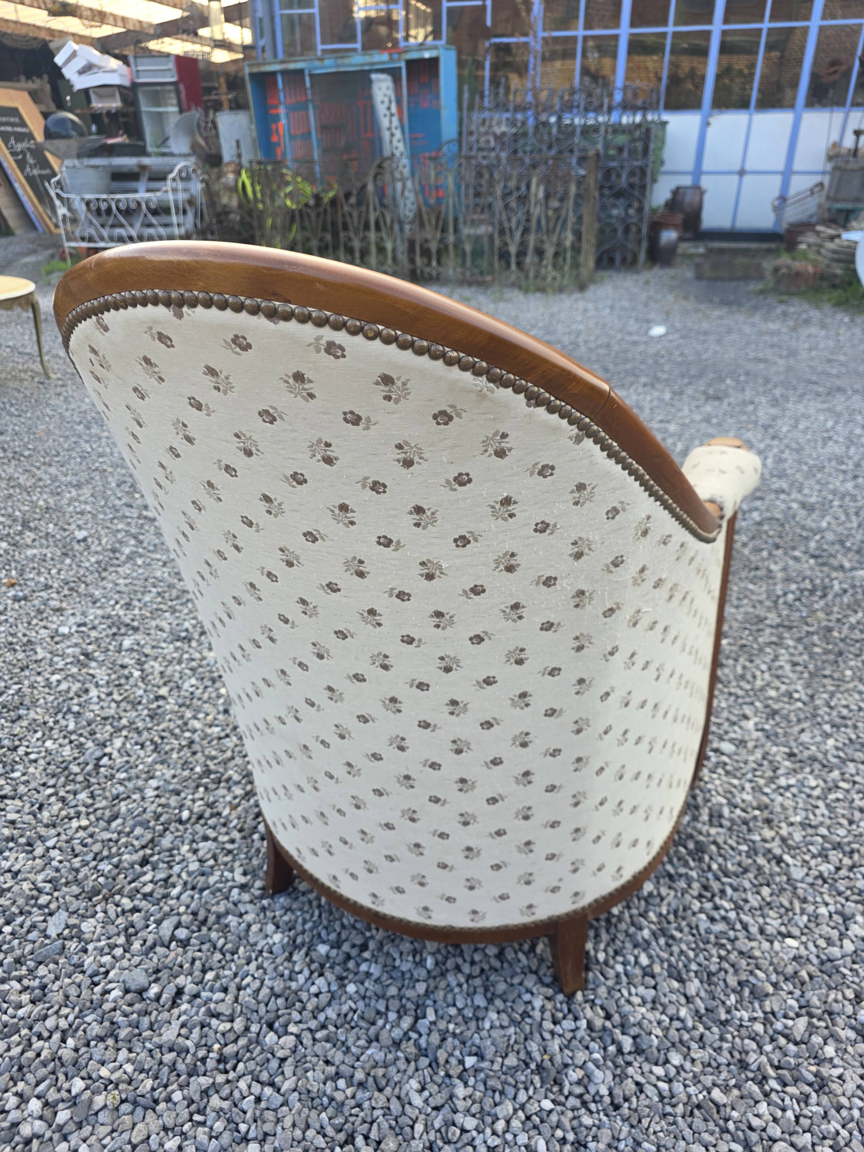 Fauteuil art déco des années 1930