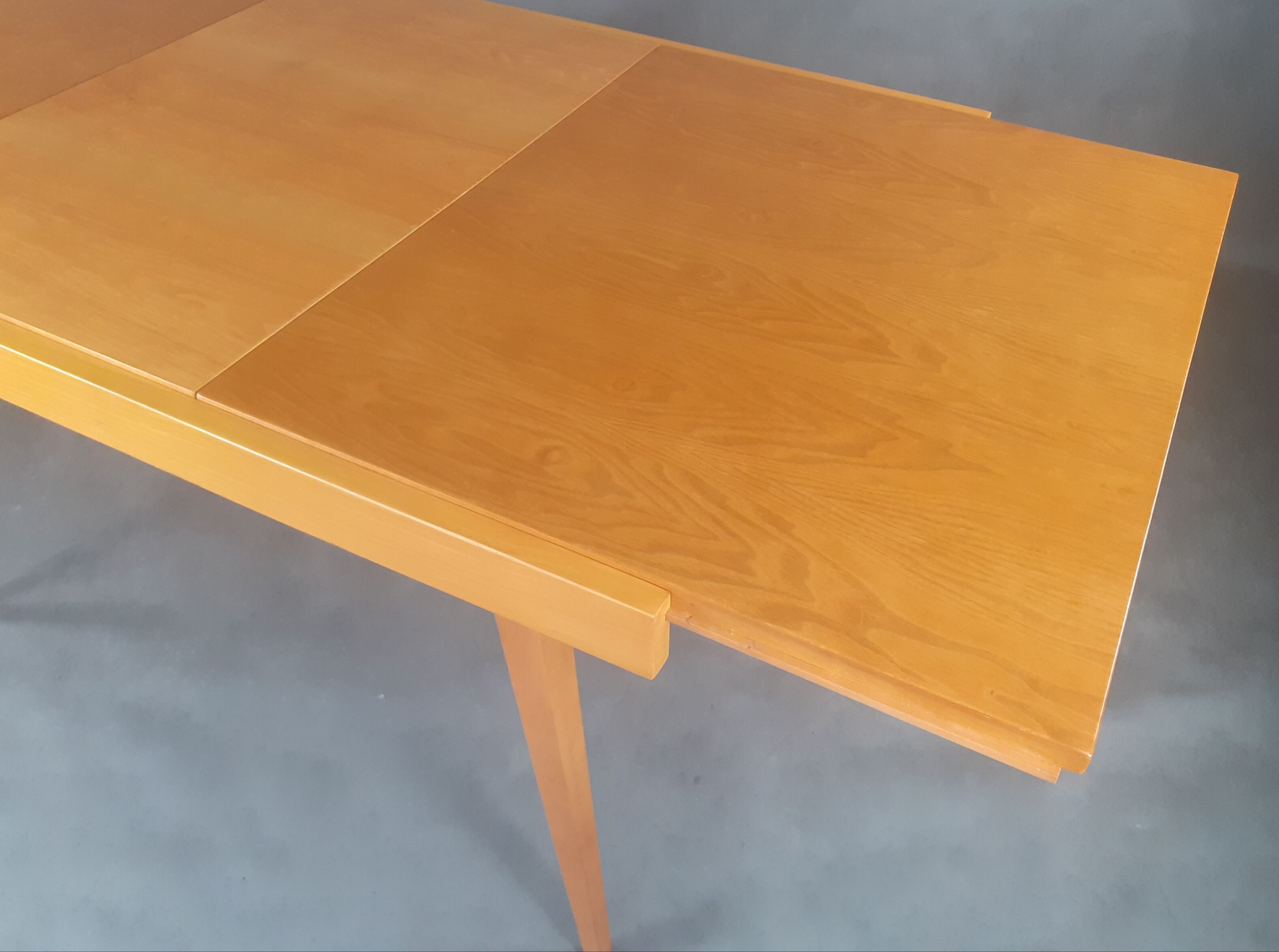 Extension Table in Ash František Jiràk by Tatra vintage Czech 1960s