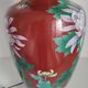 Large cloisonné lamp 77 a 100 cm of H , TBE
