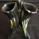 Soliflore multiple 3 containers - ceramic - 70s
