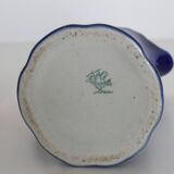 Antique pitcher Luneville Keller and Guerin
