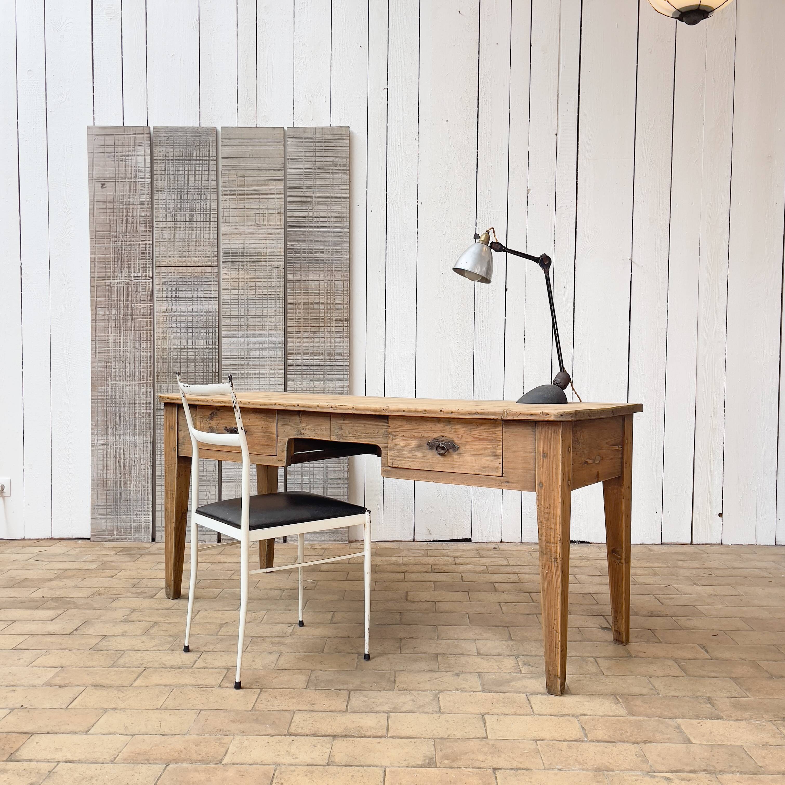 Wooden desk early XXth