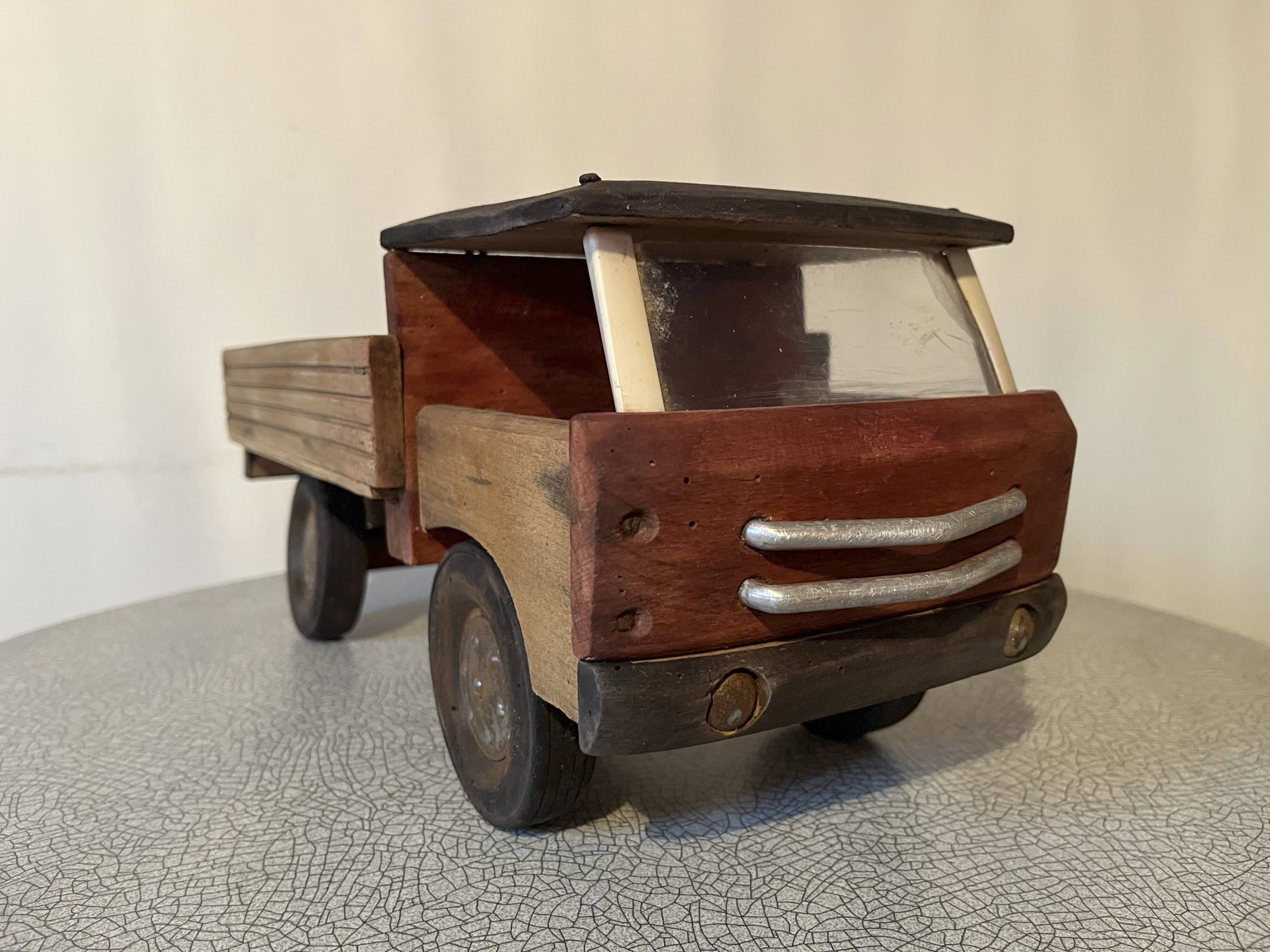 Camion En Bois DEJOU Vintage Pour Enfants 8-11 Ans – Jouet Français Solide