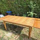 Table de salle à manger en acajou français