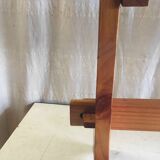 Solid wood bench - mid 20th century