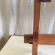 Solid wood bench - mid 20th century