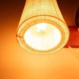 Vintage teak wall lamp for bedside, wall lamp Sweden 1960s