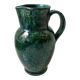 Pichet en céramique Vallauris vert