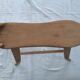 Wooden footrest